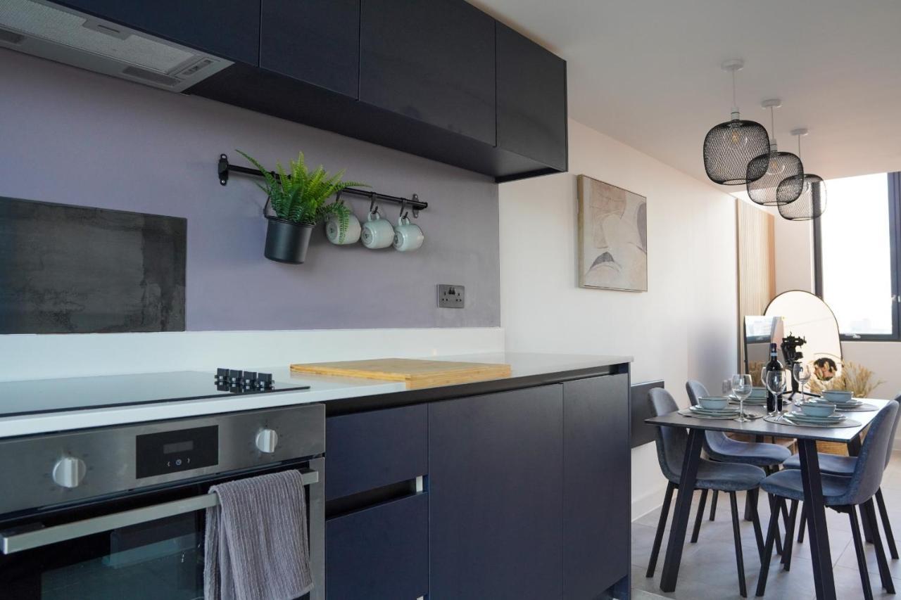3Br Manchester Penthouse - Sky Garden & City Views Apartamento *
